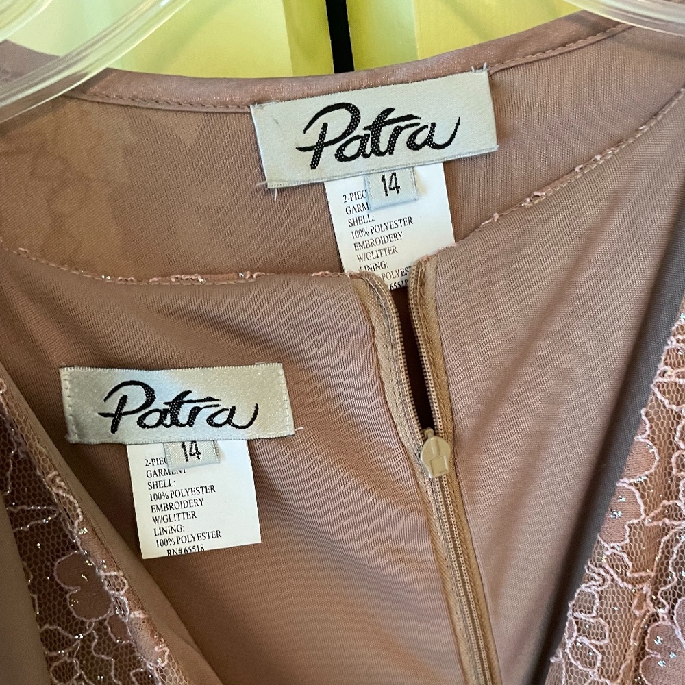 Patra Light Pink Formal Dress, size 14 - Picture 3 of 12